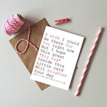 Load image into Gallery viewer, Get Well Always Sparkle - Just Words Card