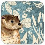 Load image into Gallery viewer, Wild Wood Animal Coasters by Perkins & Morley