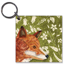 Load image into Gallery viewer, Animal Wild Wood Keyrings designed by Perkins & Morley