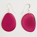 Load image into Gallery viewer, Folha Earrings Made by Pretty Pink Eco Jewellery