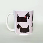 Load image into Gallery viewer, Scottish Terrier (Scottie Dog) Earthenware Mug by Blue Ranchu Designs