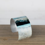 Load image into Gallery viewer, Cath Waters Scottish Landscape Cuff Bangles