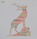 Load image into Gallery viewer, Scottish Cards by Word Art