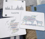 Load image into Gallery viewer, WordArt Scottish Placemats