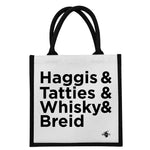 Load image into Gallery viewer, Brave Jute Shopper Bag designed by Brave Scottish Gifts
