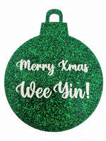 Load image into Gallery viewer, *Scottish Christmas Baubles Designed by Brave Scottish Gifts