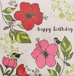 Load image into Gallery viewer, Happy Birthday Floral Cards designed by Ilana Ewing