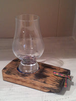 Load image into Gallery viewer, Single Glass Tasting Tray made from Upcycled Whisky Barrels
