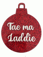 Load image into Gallery viewer, *Scottish Christmas Baubles Designed by Brave Scottish Gifts