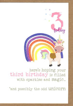 Load image into Gallery viewer, Kids Birthday Dandelion Age 2-10yrs Cards