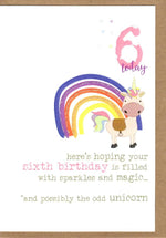 Load image into Gallery viewer, Kids Birthday Dandelion Age 2-10yrs Cards