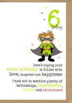 Load image into Gallery viewer, Kids Birthday Dandelion Age 2-10yrs Cards