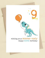 Load image into Gallery viewer, Kids Birthday Dandelion Age 2-10yrs Cards