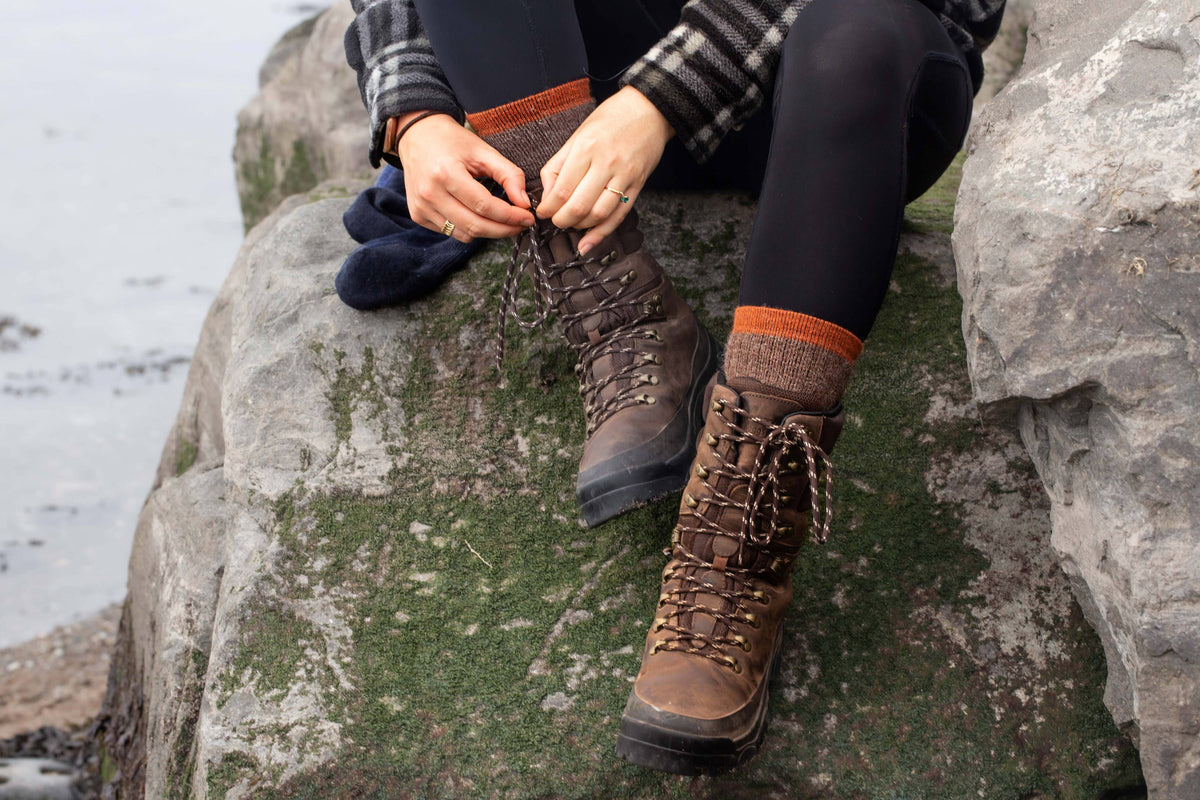 NEW Alpaca Cushioned Hiking Socks - Available in 2 sizes !
