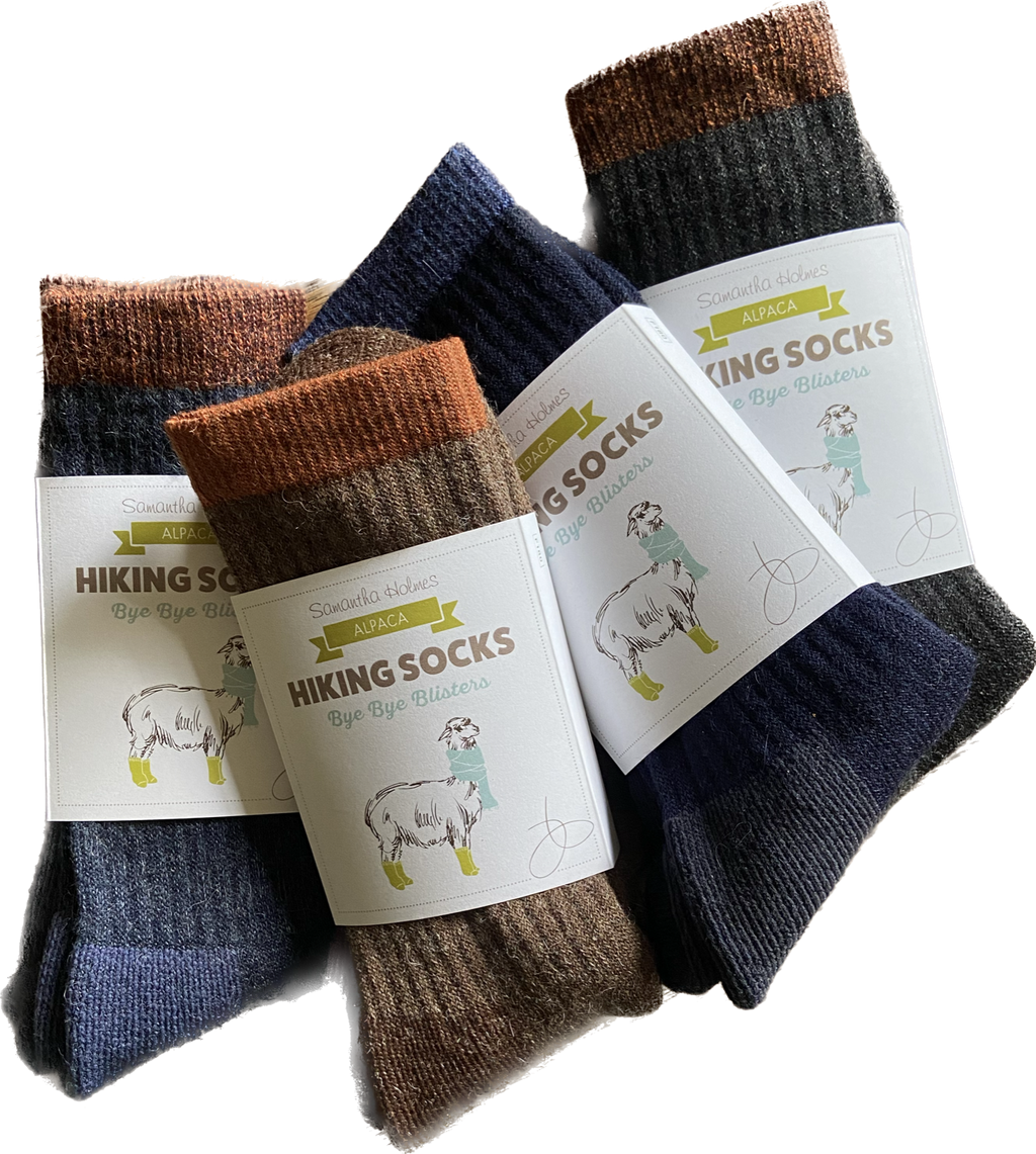 NEW Alpaca Cushioned Hiking Socks - Available in 2 sizes !