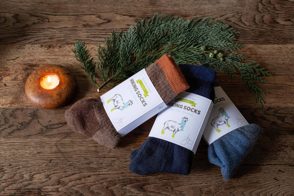 NEW Alpaca Cushioned Hiking Socks - Available in 2 sizes !
