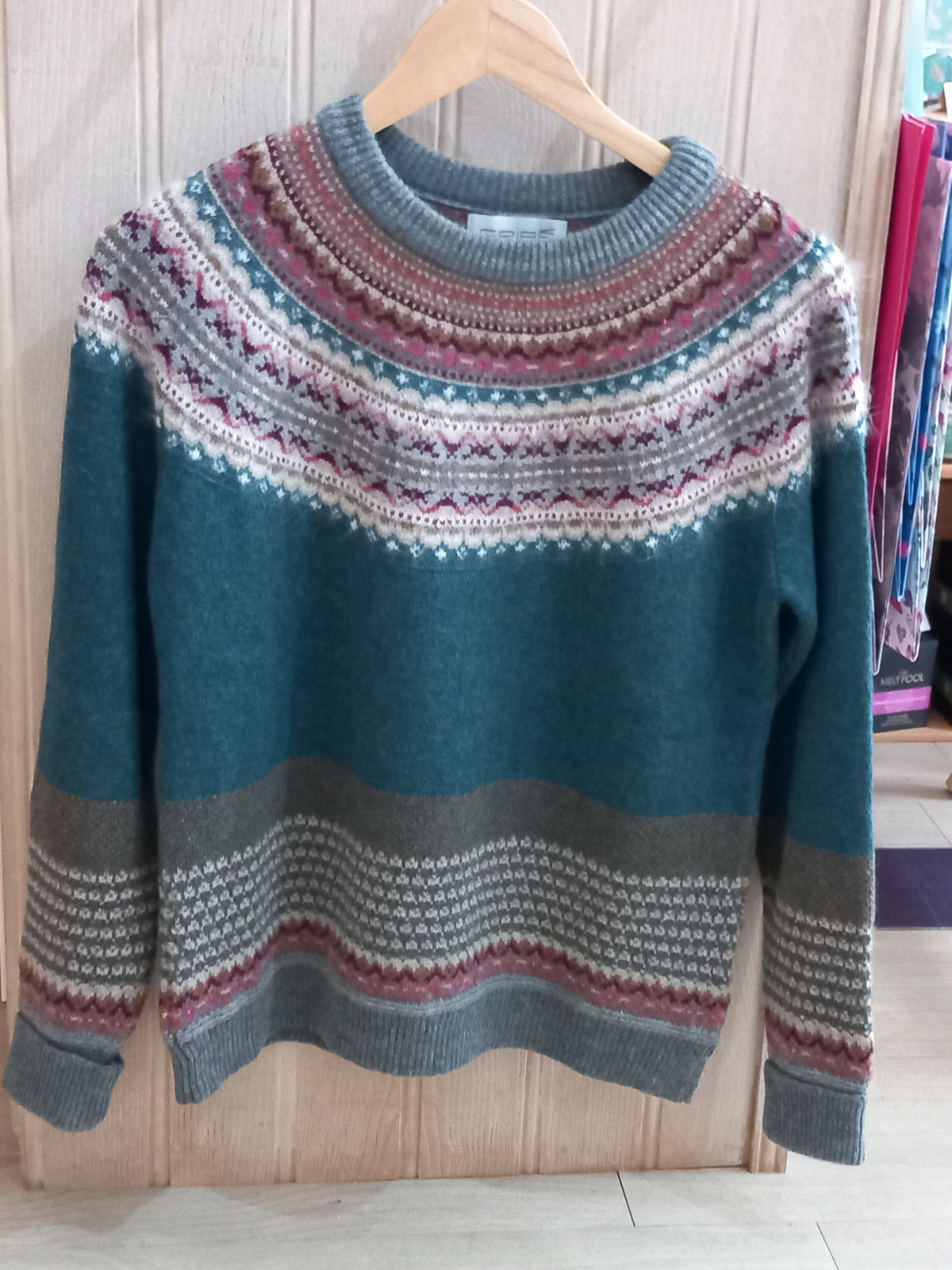 *RESTOCK Autumn'25* - LUGANO Alpine Sweater 96% Merino Lambswool / 4% Angora designed by ERIBÉ Knitwear