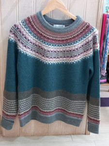 NEW STOCK - LUGANO Alpine Sweater 96% Merino Lambswool / 4% Angora designed by ERIBÉ Knitwear