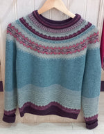 Load image into Gallery viewer, NEW STOCK - Oldrose Alpine Sweater 96% Merino Lambswool / 4% Angora designed by ERIBÉ Knitwear
