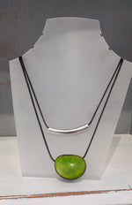 Load image into Gallery viewer, Barra Seed Necklaces Made by Pretty Pink Eco Jewellery
