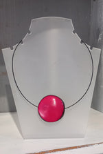 Load image into Gallery viewer, Pretty Pink Single Seed Wire Necklaces
