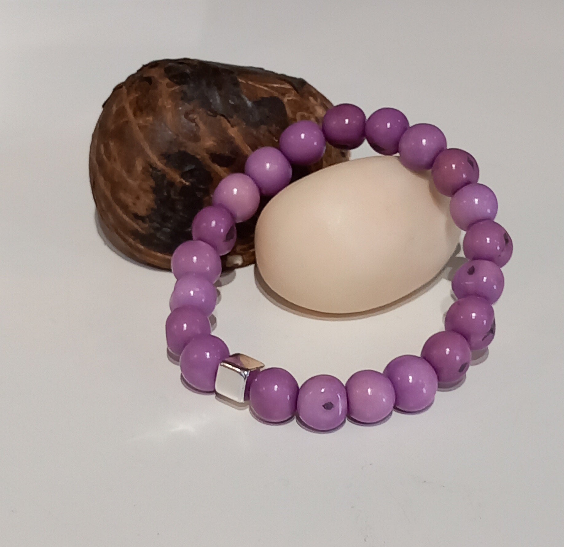 Acai Seed Bracelets Made by Pretty Pink
