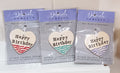 'Words' HAPPY BIRTHDAY Keepsake Heart Handmade Ceramics by Deborah Cameron - Made in Scotland