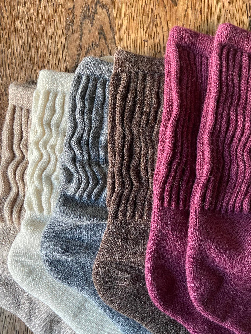 Cosy Everyday Alpaca Socks by Samantha Holmes