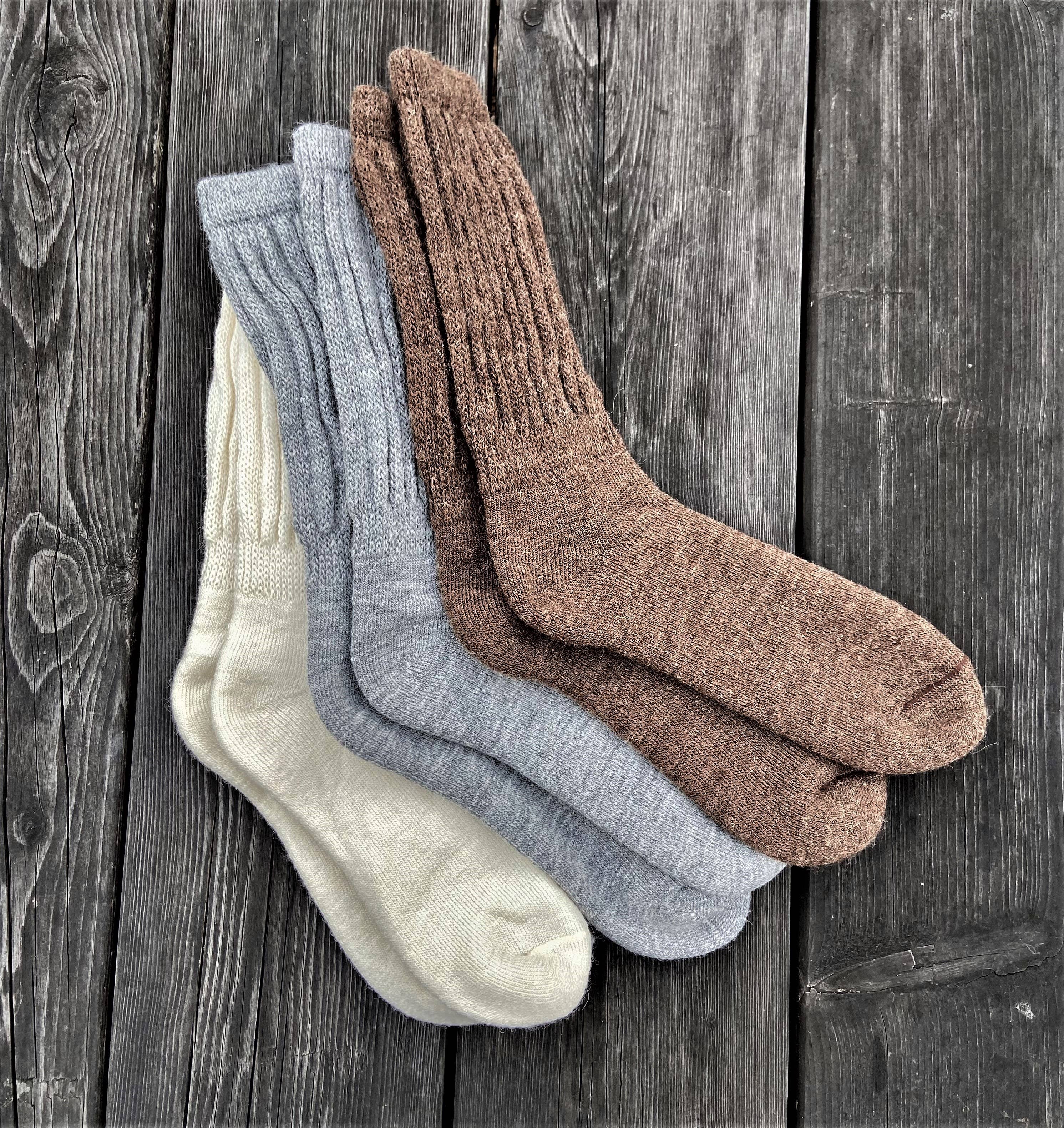 Cosy Everyday Alpaca Socks by Samantha Holmes