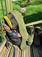 Load image into Gallery viewer, Alpaca Chunky Knee Socks by Samanatha Holmes
