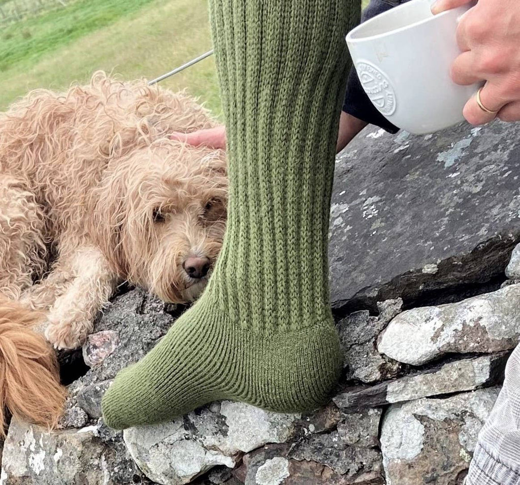 Cosy Everyday Alpaca Socks by Samantha Holmes