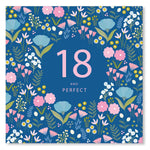 Load image into Gallery viewer, Feminine Age 18 Birthday Card
