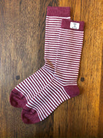 Load image into Gallery viewer, Ladies Alpaca Stripey Socks
