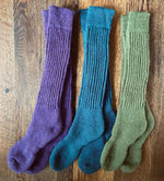 Load image into Gallery viewer, Alpaca Chunky Knee Socks by Samanatha Holmes
