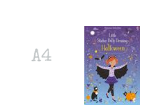 LITTLE STICKER DOLLY DRESSING: HALLOWEEN
