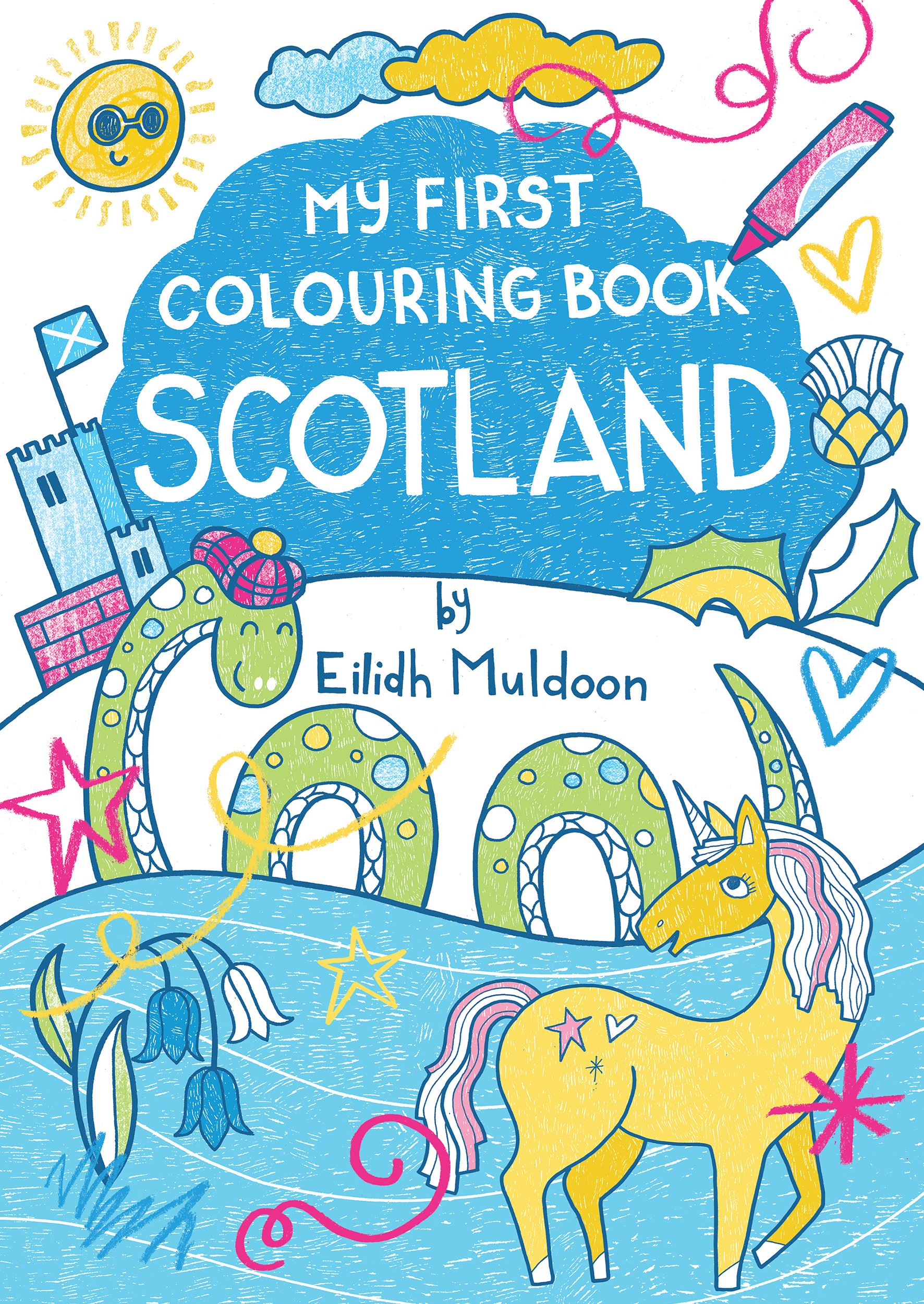 MY FIRST COLOURING BOOK: SCOTLAND (PB)