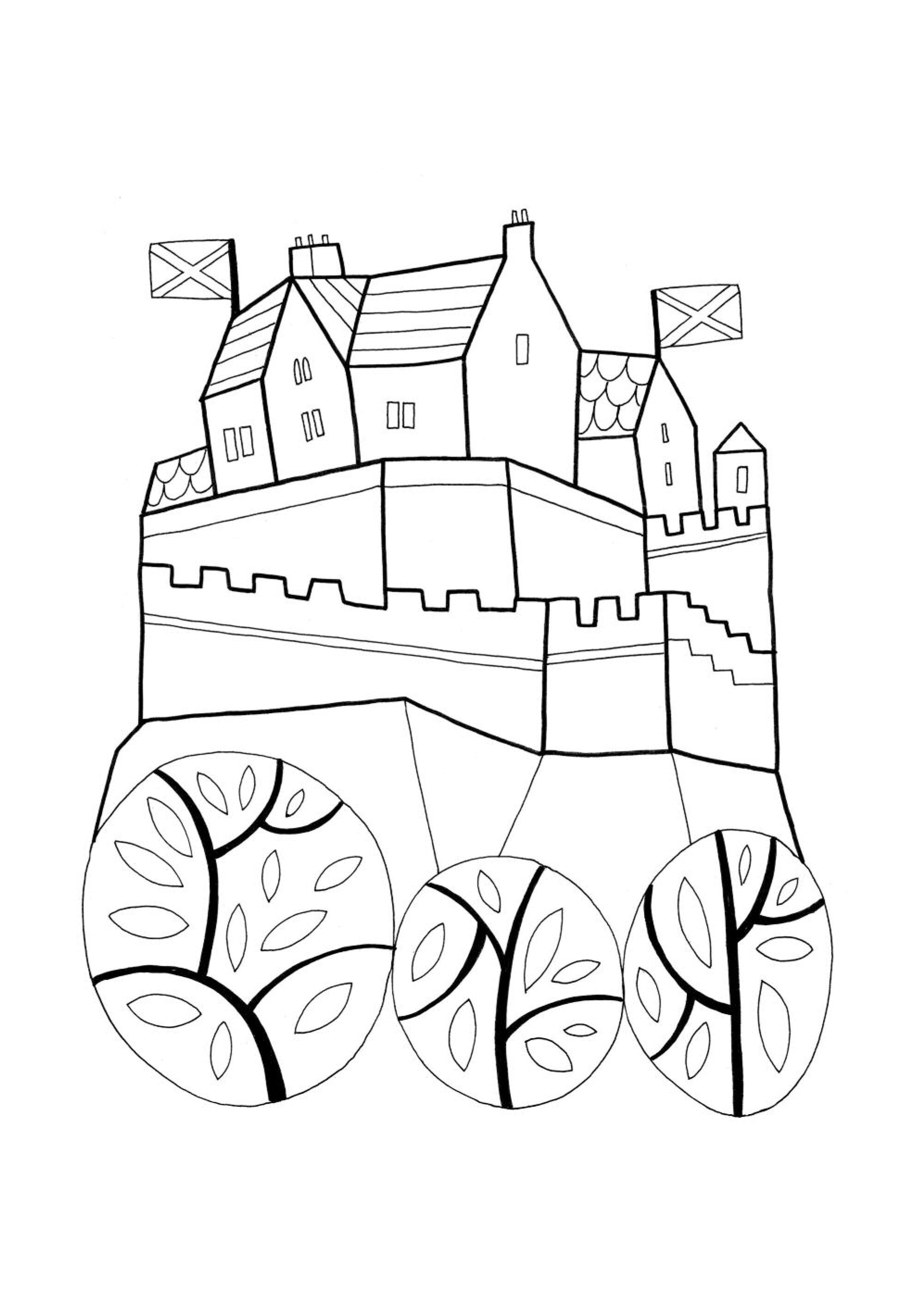 MY FIRST COLOURING BOOK: SCOTLAND (PB)