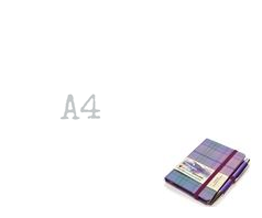TARTAN CLOTH NOTEBOOK MINI WITH PEN: KINLOCH ANDERSON ROMANCE