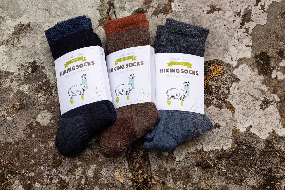 NEW Alpaca Cushioned Hiking Socks - Available in 2 sizes !