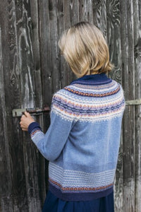 NEW  - IRIS Alpine Cardigan 96% Merino Lambswool / 4% Angora designed by ERIBÉ Knitwear