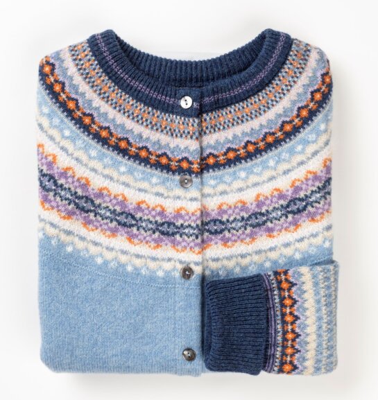 IRIS Alpine Cardigan 96% Merino Lambswool / 4% Angora designed by ERIBÉ Knitwear