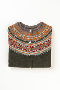 NEW 'Bracken' Alpine Short Cardigan 100% Merino Lambswool designed by ERIBÉ Knitwear