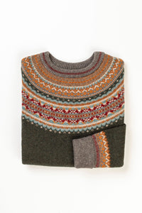 NEW STOCK 'Bracken' Alpine Short Sweater 100% Merino Lambswool designed by ERIBÉ Knitwear