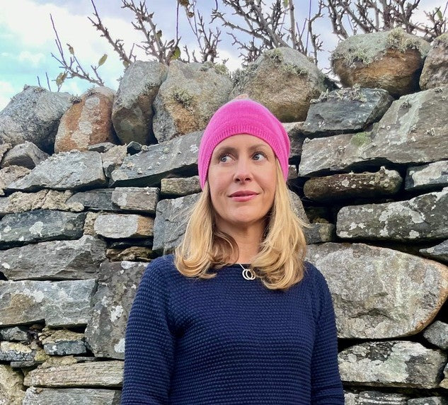 Autumn Winter 24 Alloa Beanie Hat Made in Scotland by Eribe