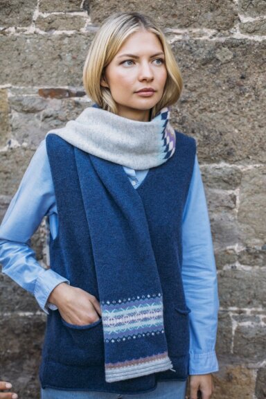 Alloa Merino Lambswool Scarves - Made in Scotland by Eribe Knitwear