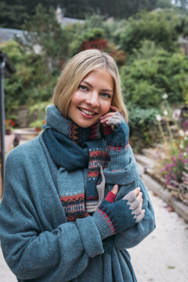 Alloa Merino Lambswool Scarves - Made in Scotland by Eribe Knitwear