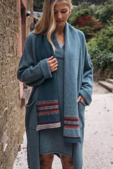 Alloa Merino Lambswool Scarves - Made in Scotland by Eribe Knitwear