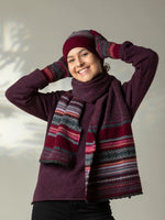 Load image into Gallery viewer, 'Velvet' Alpine Scarf - designed by Eribe Knitwear

