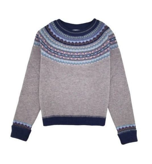 *RESTOCK* Autumn'25 'ARCTIC' Alpine Short Sweater' 100% Merino Lambswool designed by ERIBÉ Knitwear