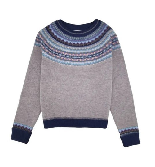 *RESTOCK* Autumn'25 'ARCTIC' Alpine Short Sweater' 100% Merino Lambswool designed by ERIBÉ Knitwear